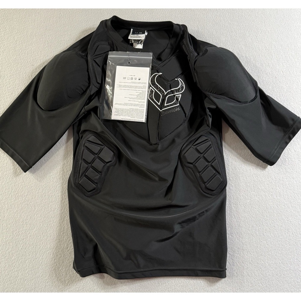 Demon  Pro Fit Top , Adult  XL. Protection Flex Force Compression Base Snow/bike